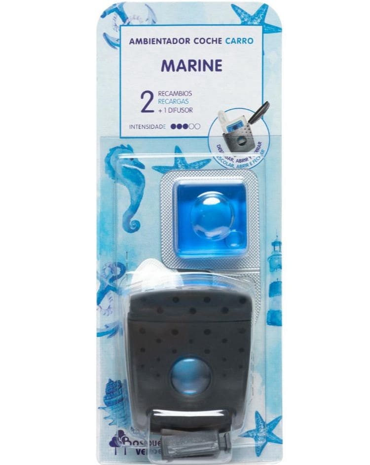 Ambientador coche Marine Bosque Verde 