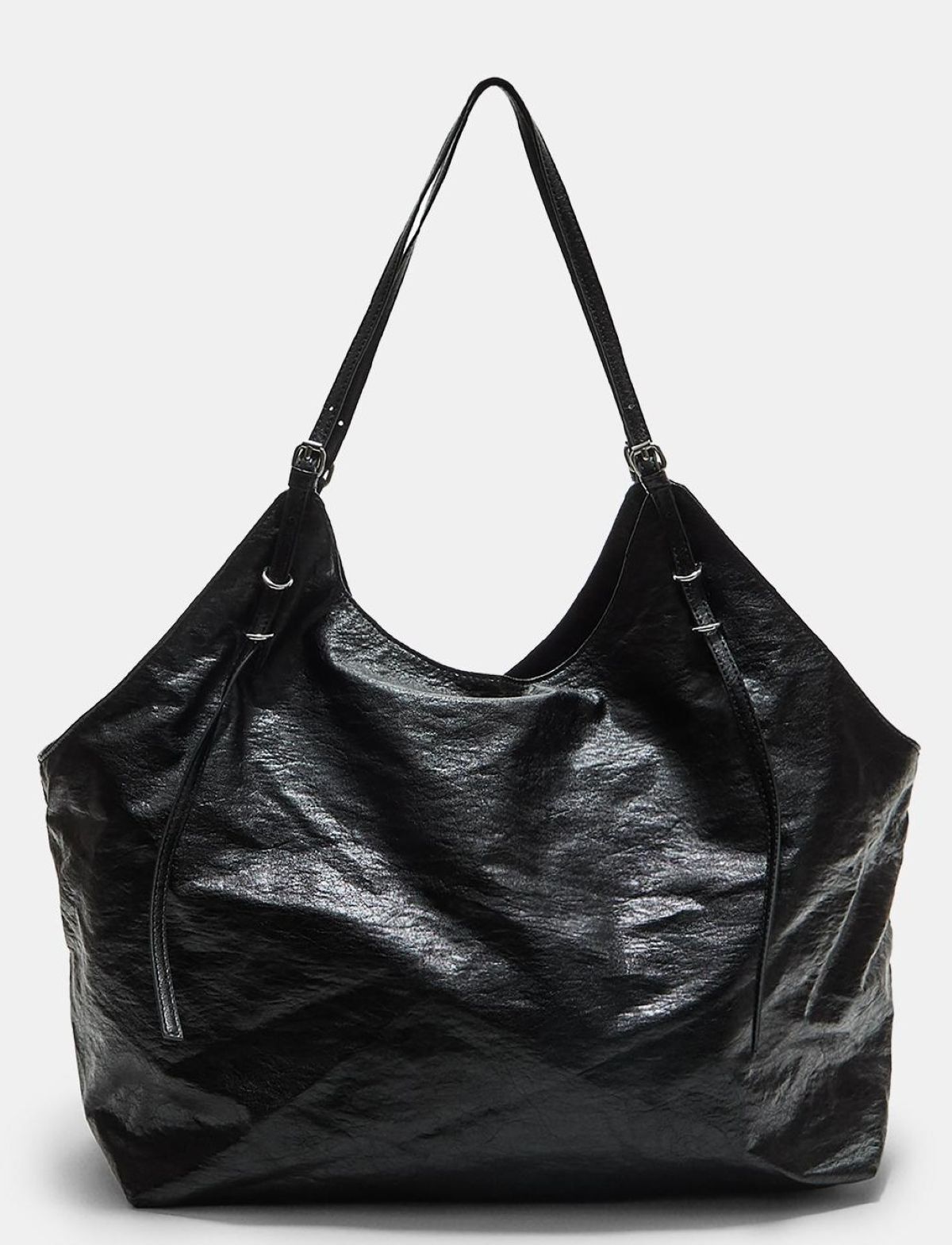 Bolso shopper anillas de Stradivarius