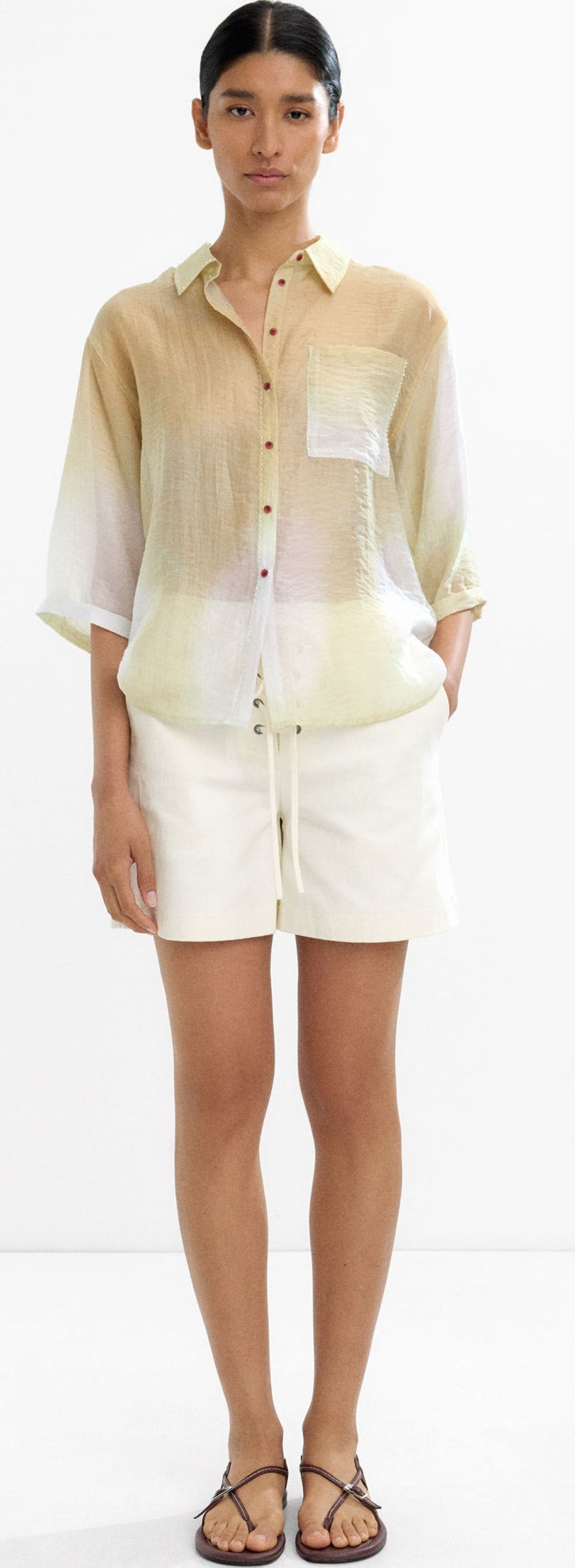 Camisa degradadé de lyocell de Parfois