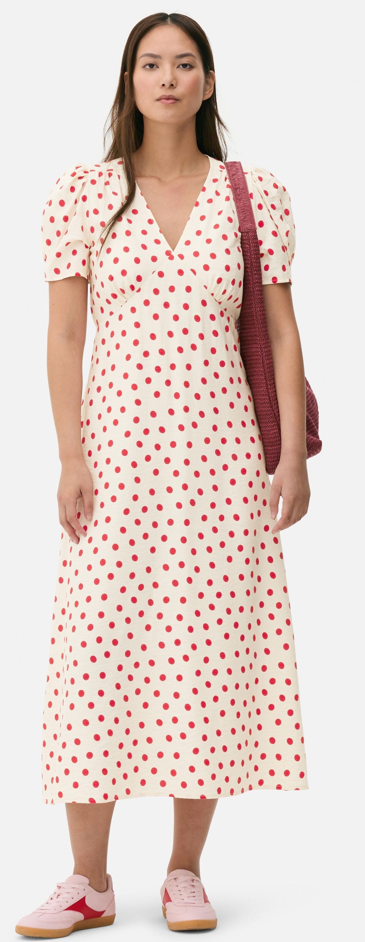 Vestido midi estilo vintage de Primark