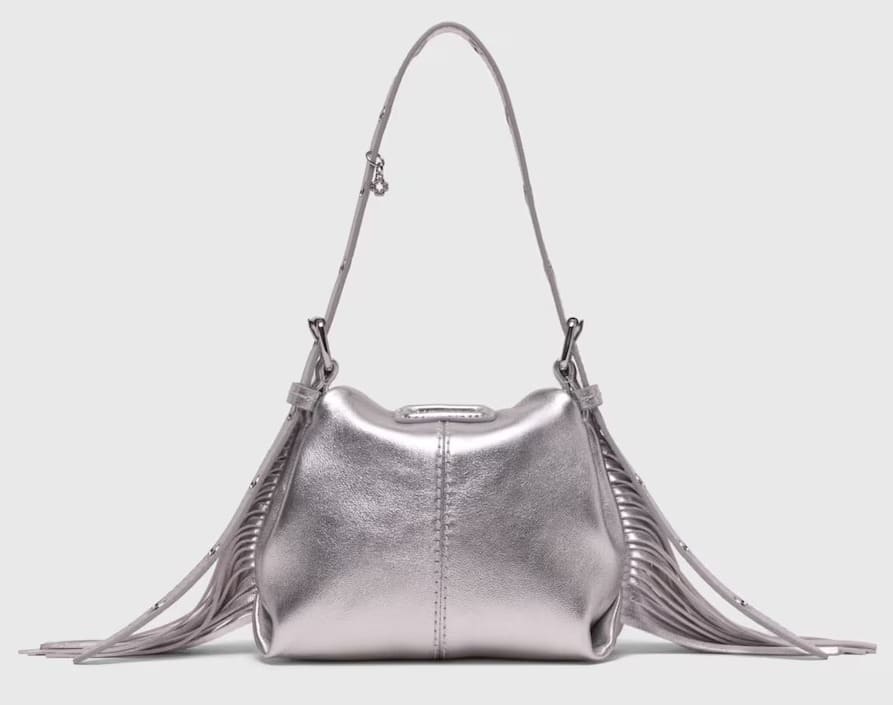 El bolso para mujer Miss M micro piel metalizada de Maje en El Corte Inglés