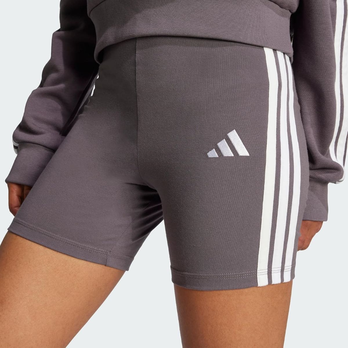 Biker Shorts Adidas Essentials 3-Stripes High Waisted