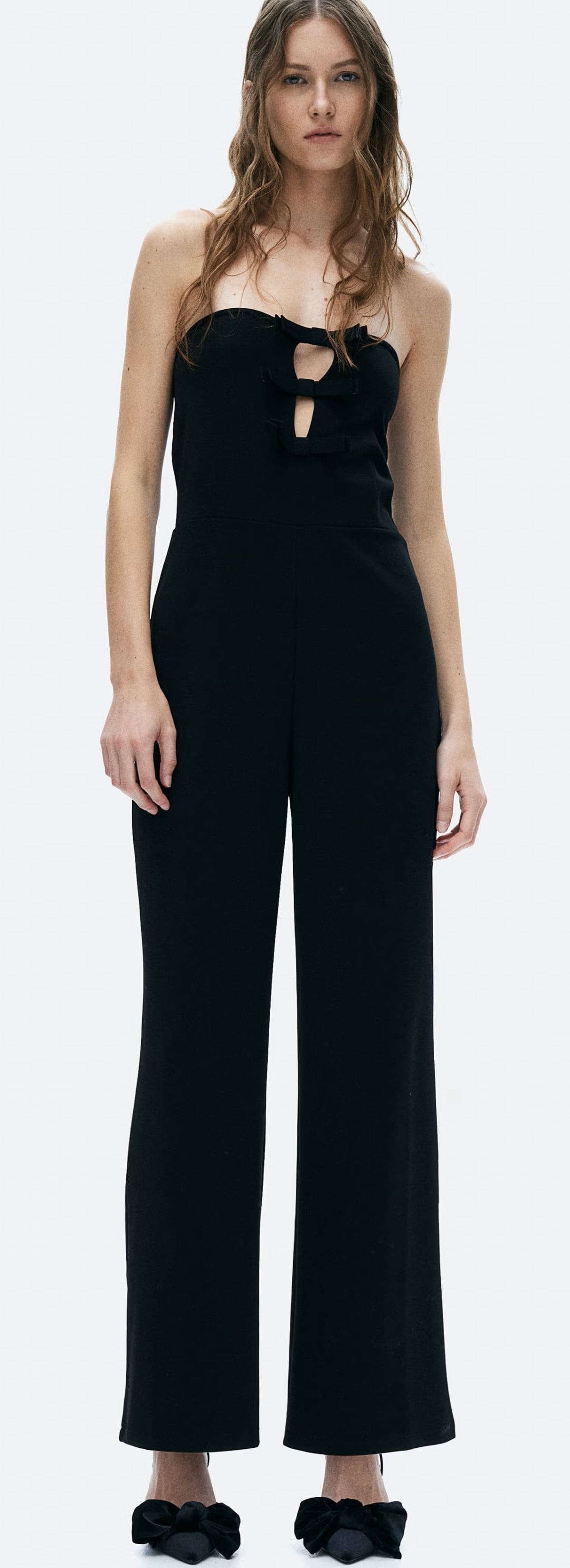 Mono bandeau con lazos de H&M