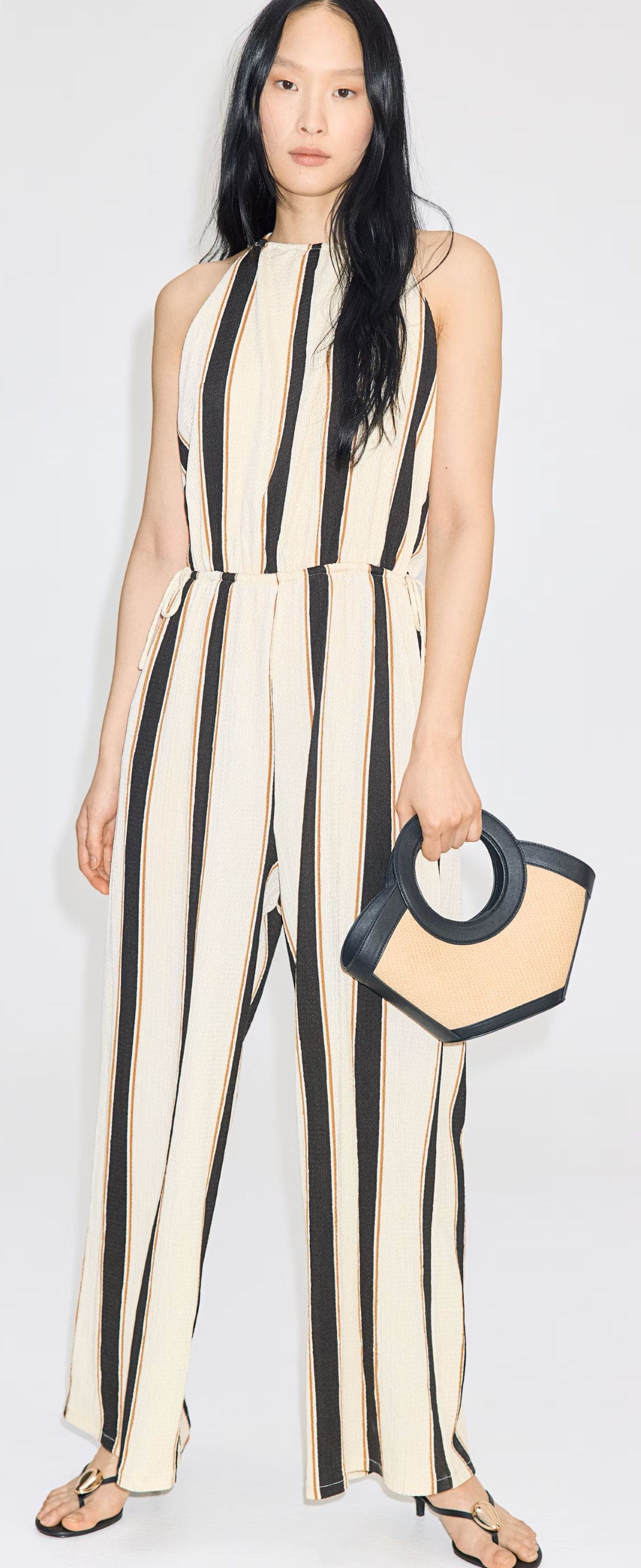 Mono en punto texturizado de H&M