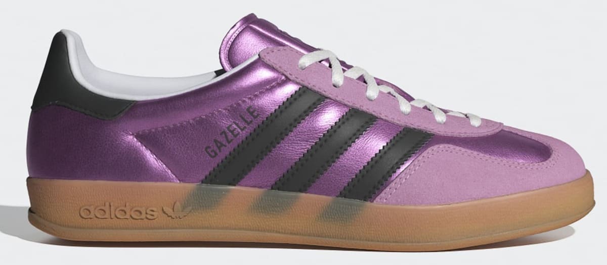 Las nuevas zapatillas casual para mujer Gazelle en color violeta de Adidas en El Corte Inglés