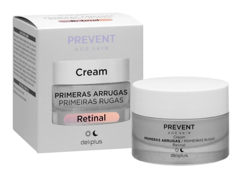Crema facial Retinal primeras arrugas Prevent Age Skin Deliplus (1)