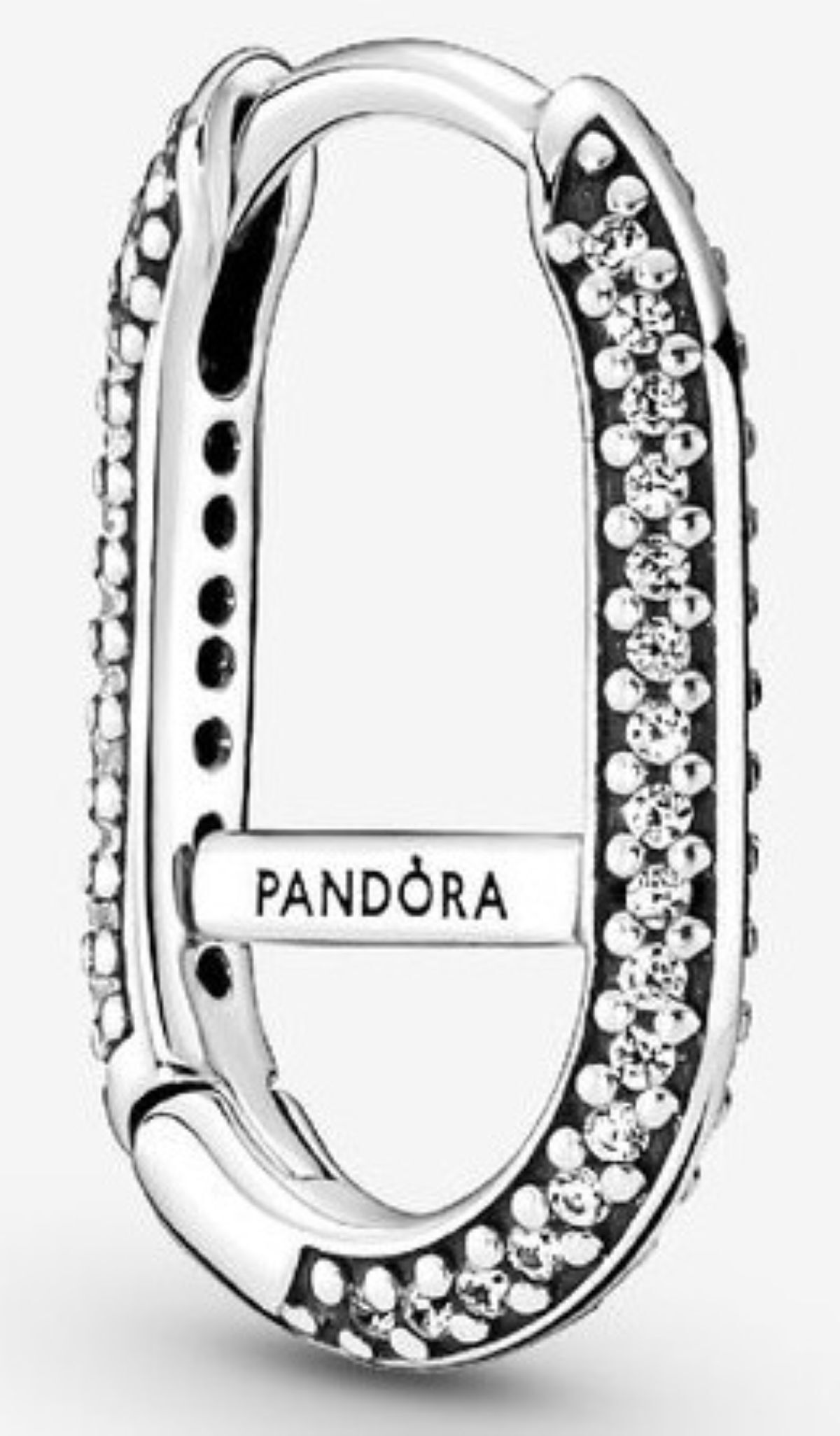 Pendiente Eslabón de Pavé de Pandora