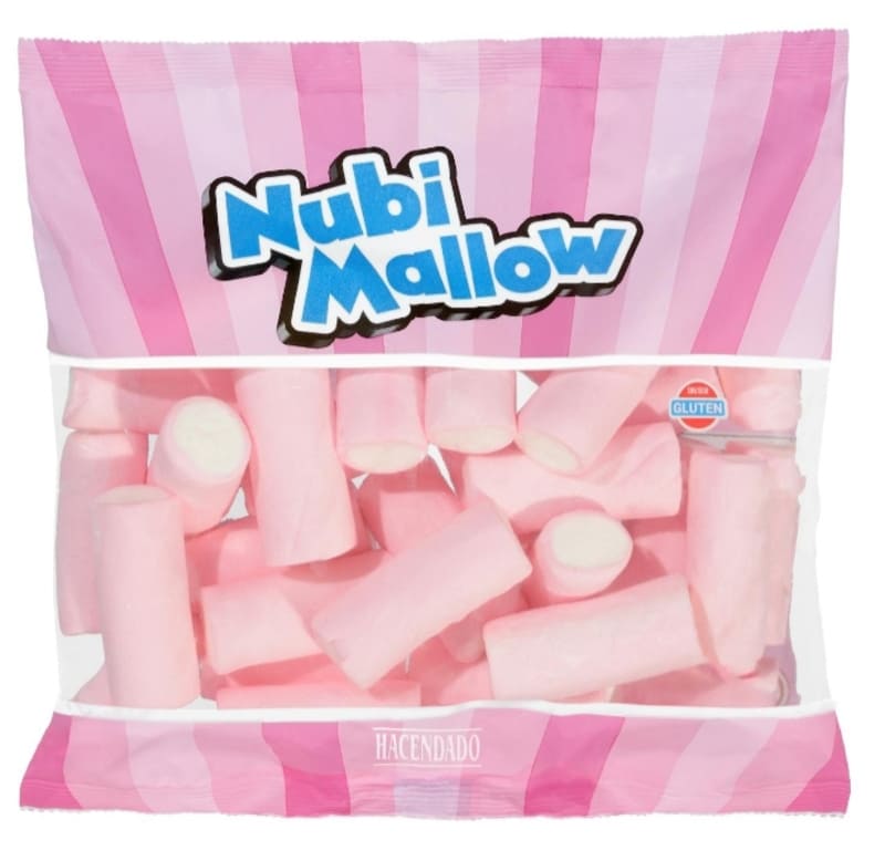 Golosinas Nubi Mallow Hacendado