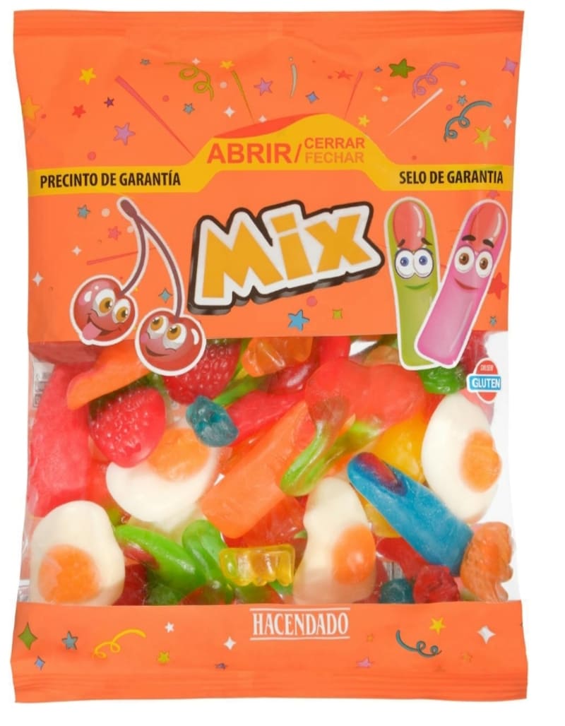 Golosinas Mix Hacendado