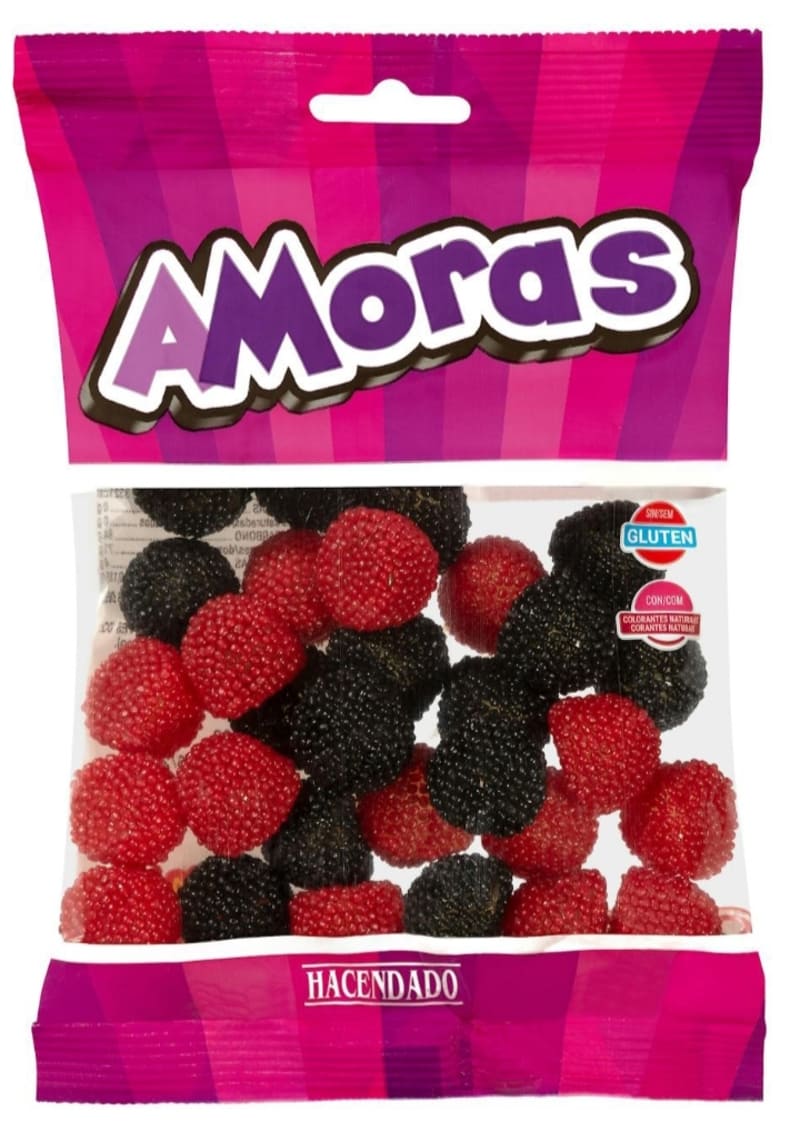 Golosinas Moras Hacendado