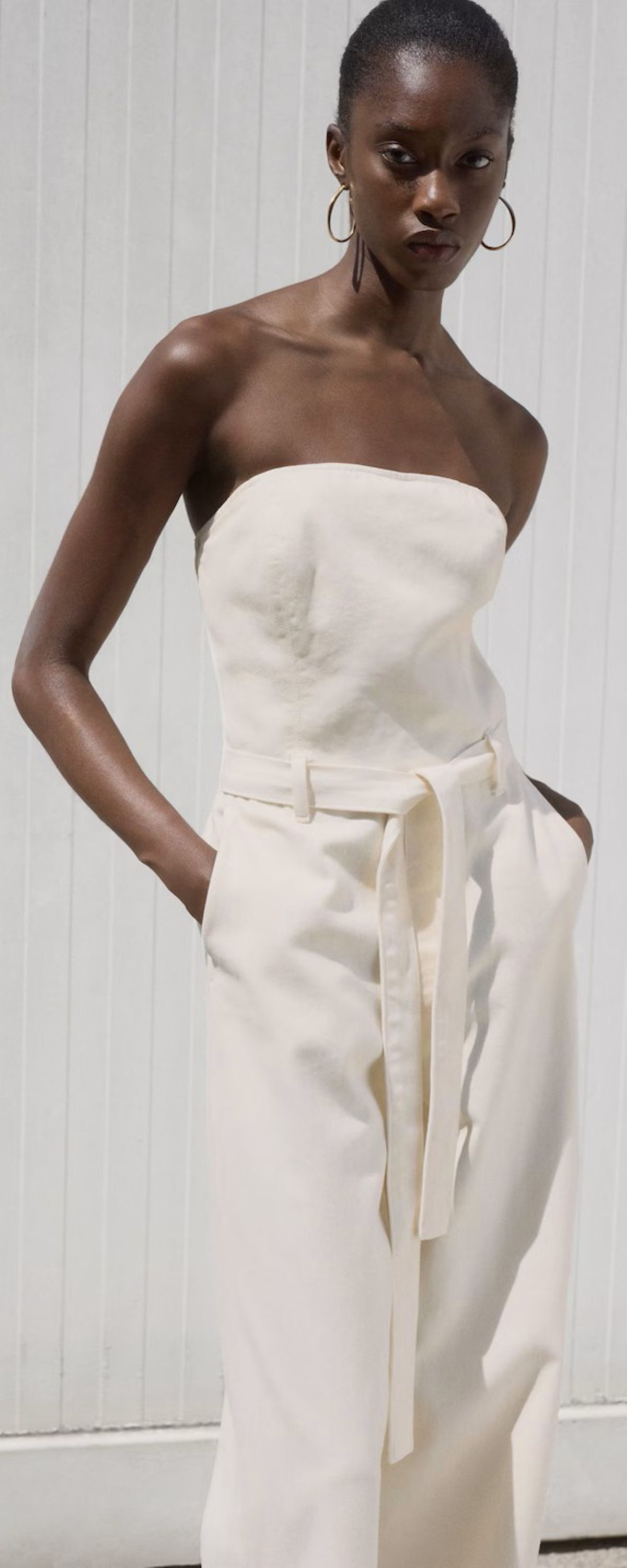 Mono vaquero cinturón de Mango