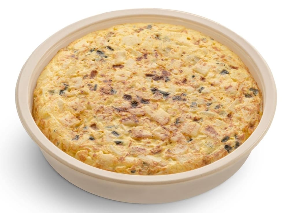 Tortilla de patata con calabacín Listo para Comer