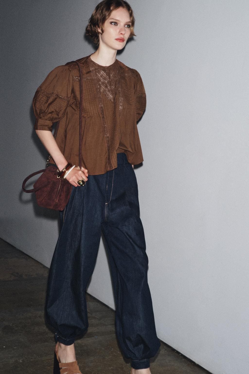 Blusa puntilla ZW COLLECTION