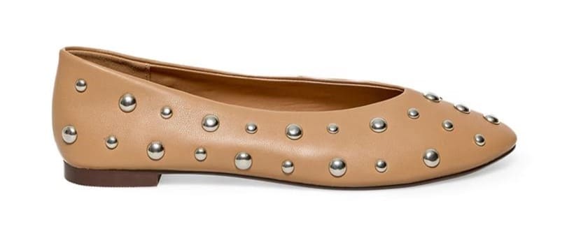 Bailarinas con detalle decorativo de tachas