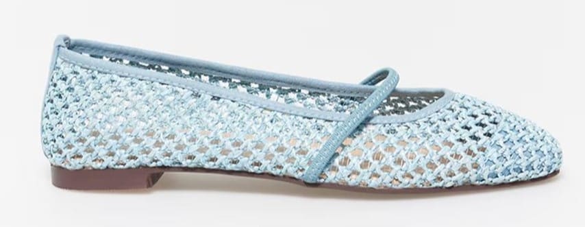 Bailarina calada con sistema de ajuste elástico