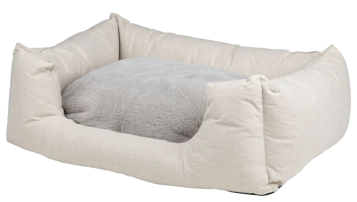Cama para mascotas de textura suave