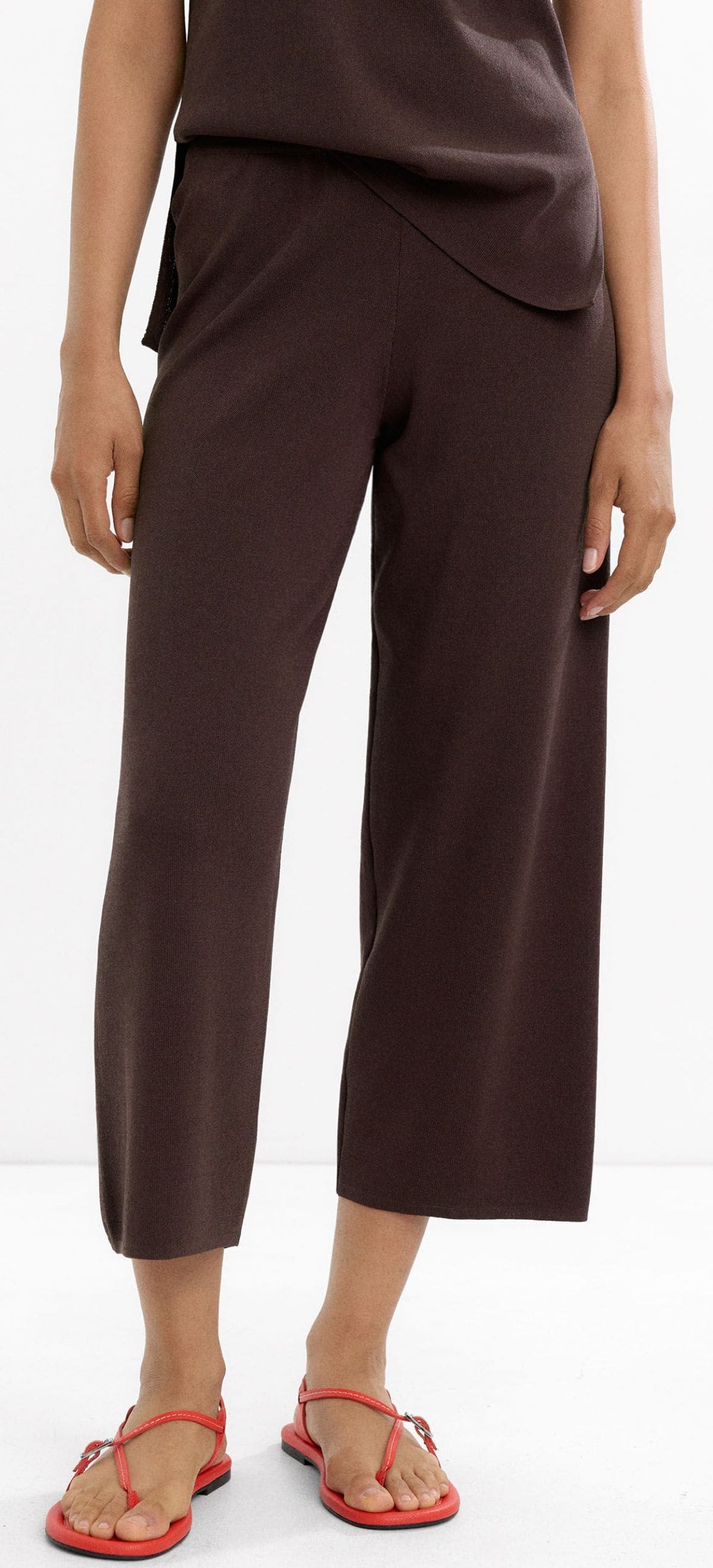 Pantalón de punto cropped de Parfois