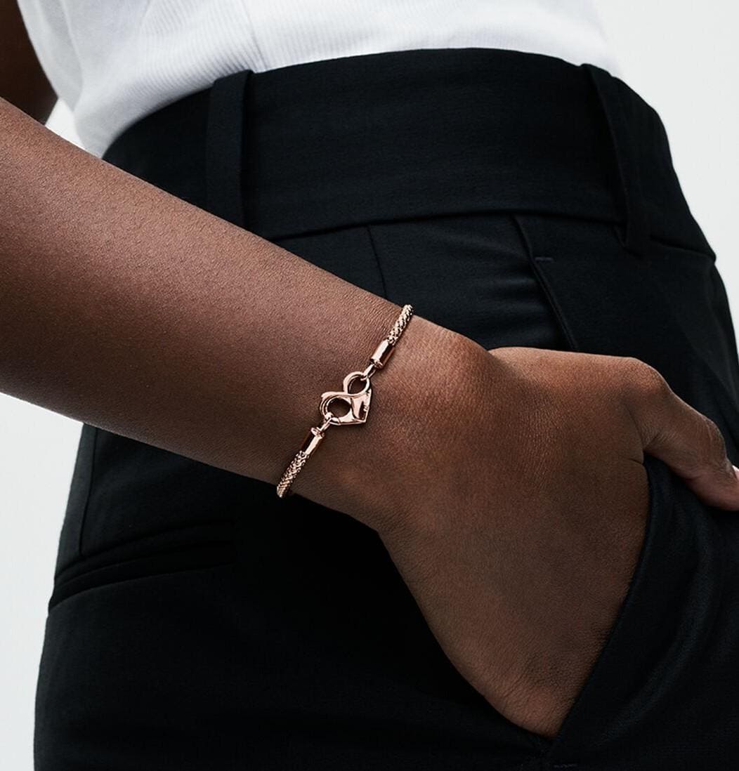 Pulsera de Cadena de Tachuelas de Pandora