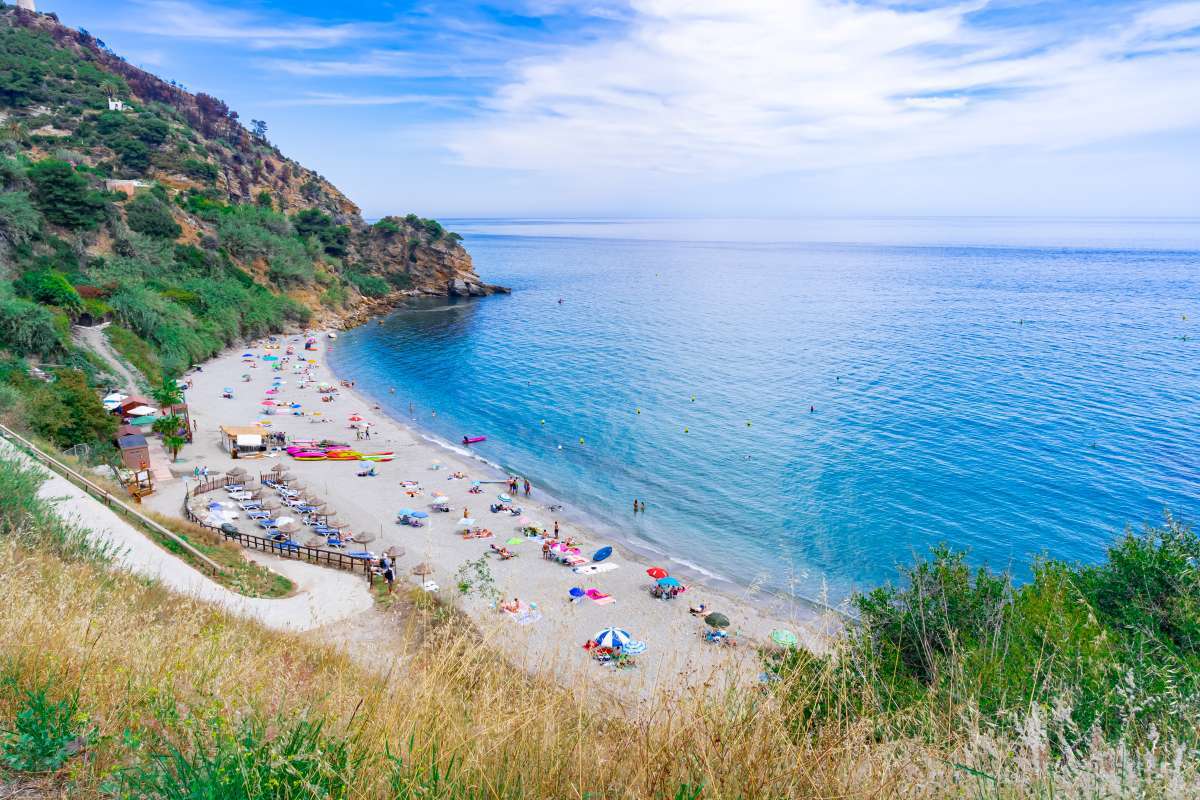 Playa de Maro, Nerja, Málaga
