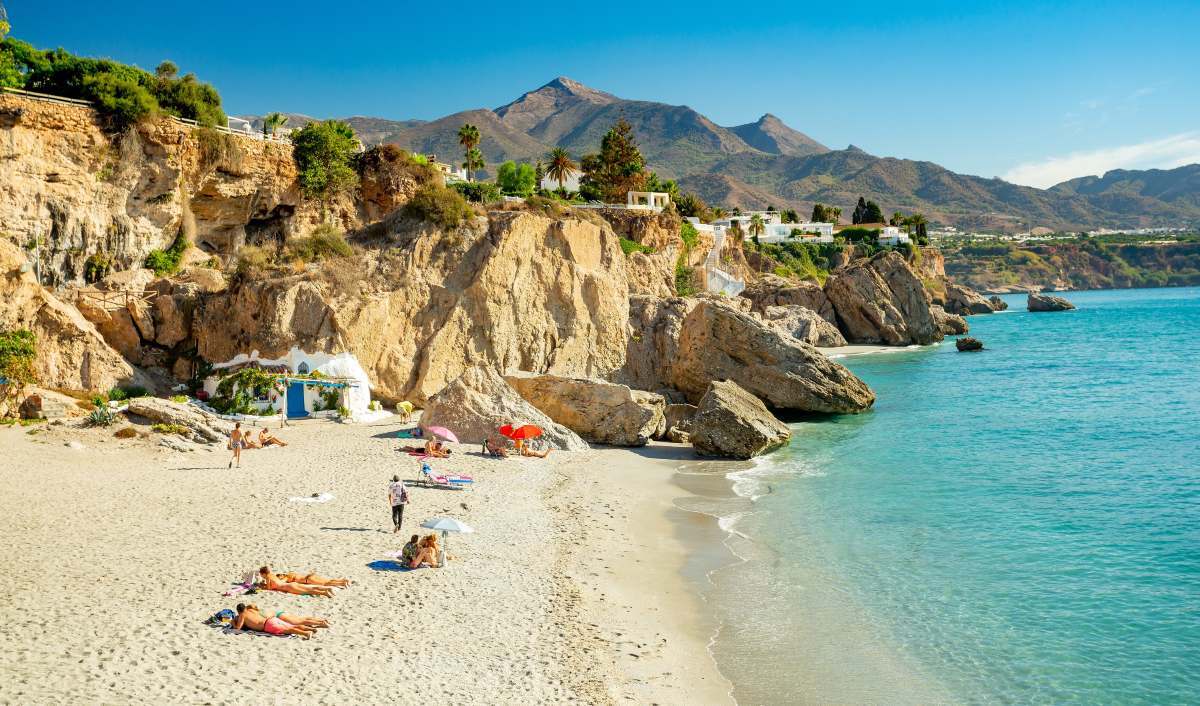 Playa de Burriana y Carabeillo, Nerja, Málaga
