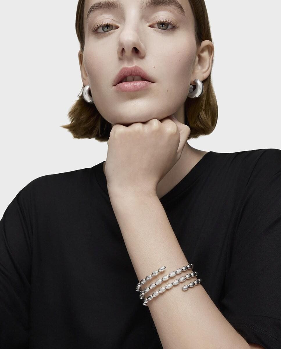 Pulsera Basics esclava espiral de plata
