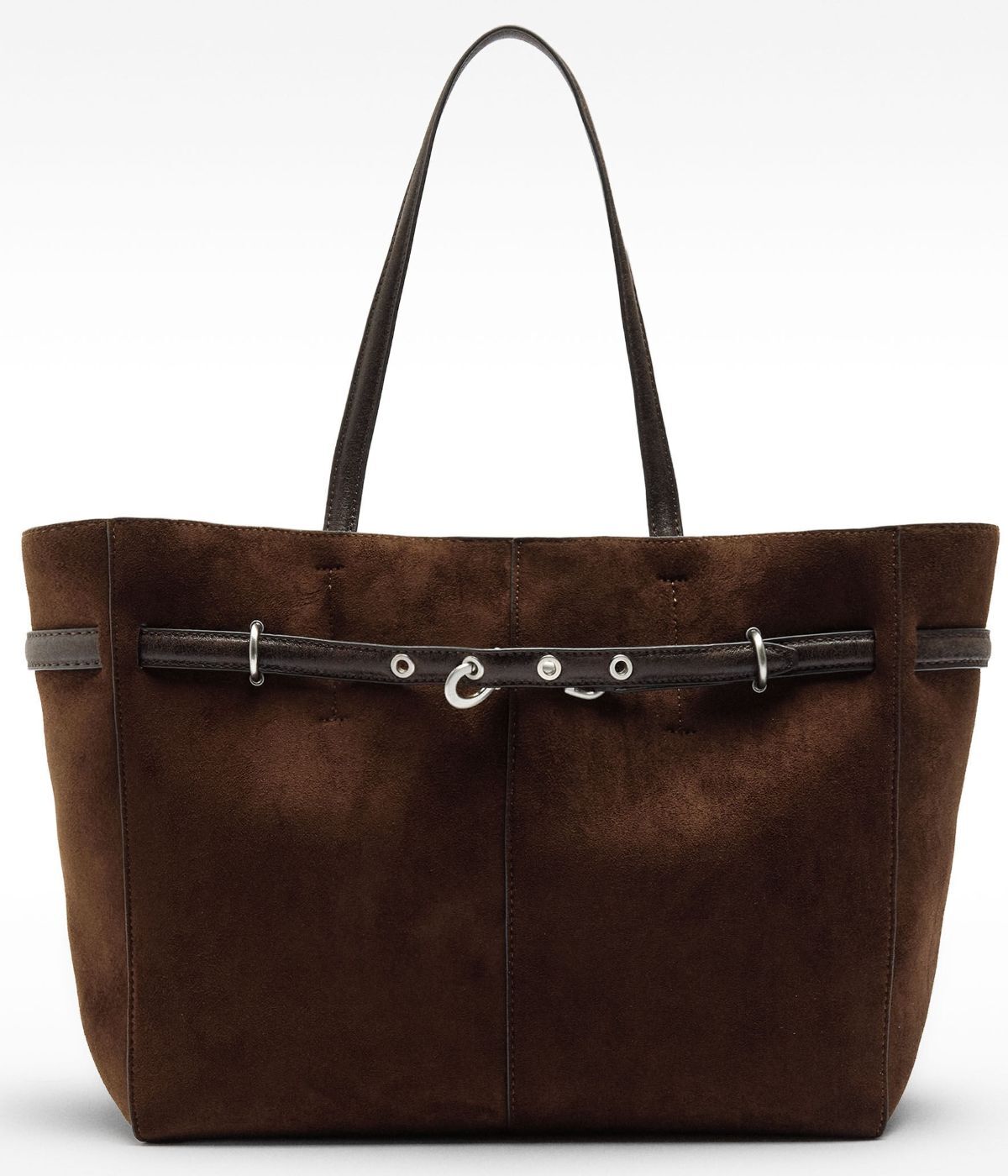 Bolso shopper efecto piel de Parfois