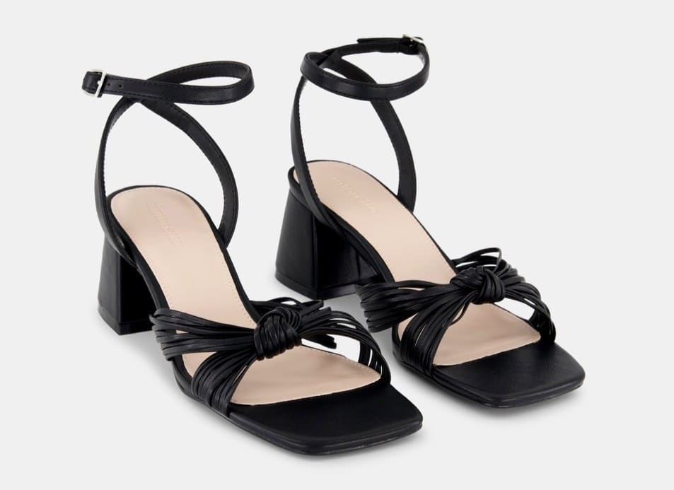 Tintoretto sandalias de mujer con tacón y pala con nudo en El Corte Inglés