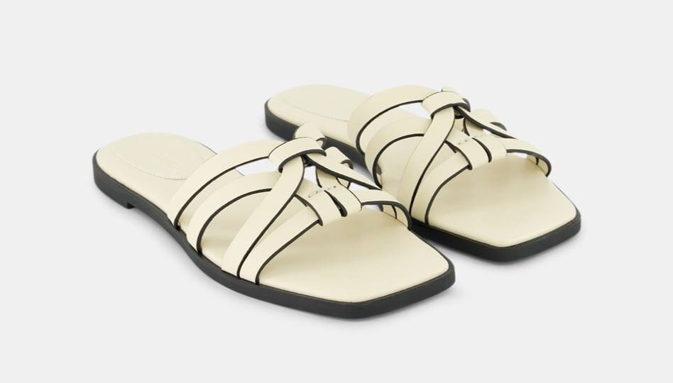 Tintoretto sandalias planas de mujer con pala trenzada en El Corte Inglés