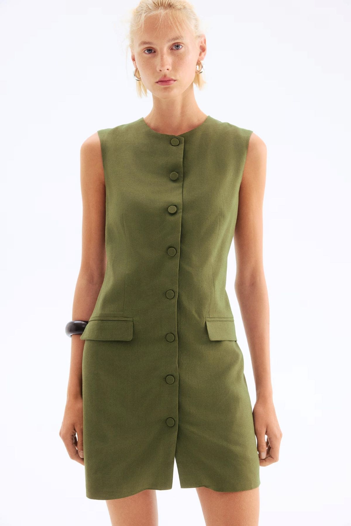 Waistcoat dress, H&M