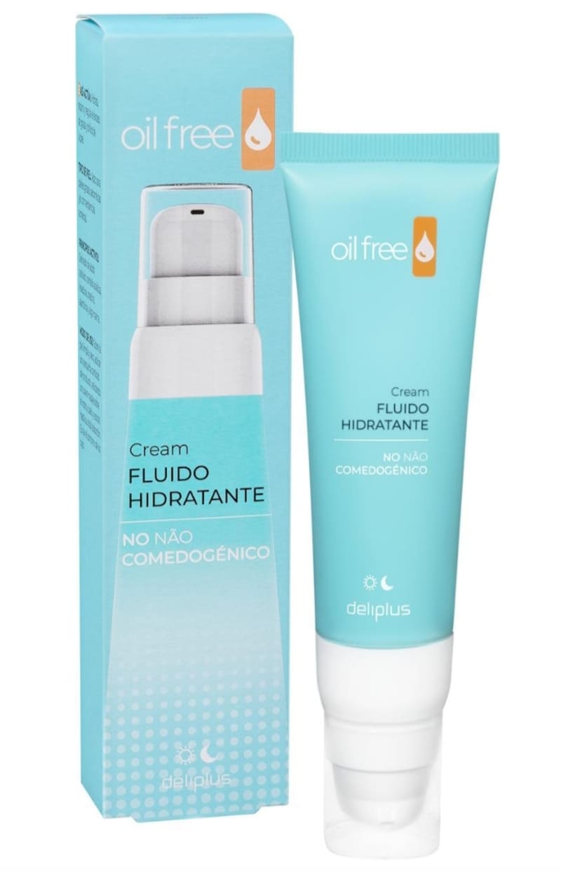 Crema facial fluida hidratante Deliplus Oil Free (2)