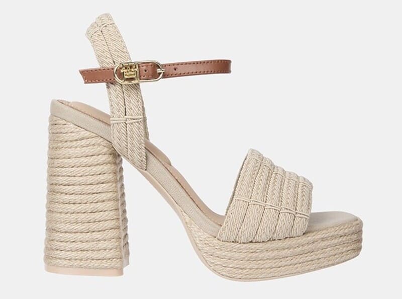 Sandalias de tacón y plataforma Tommy Hilfiger