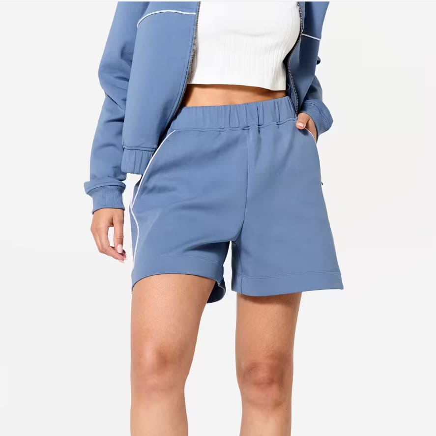 Pantalón corto trail running holgado Mujer negro Decathlon