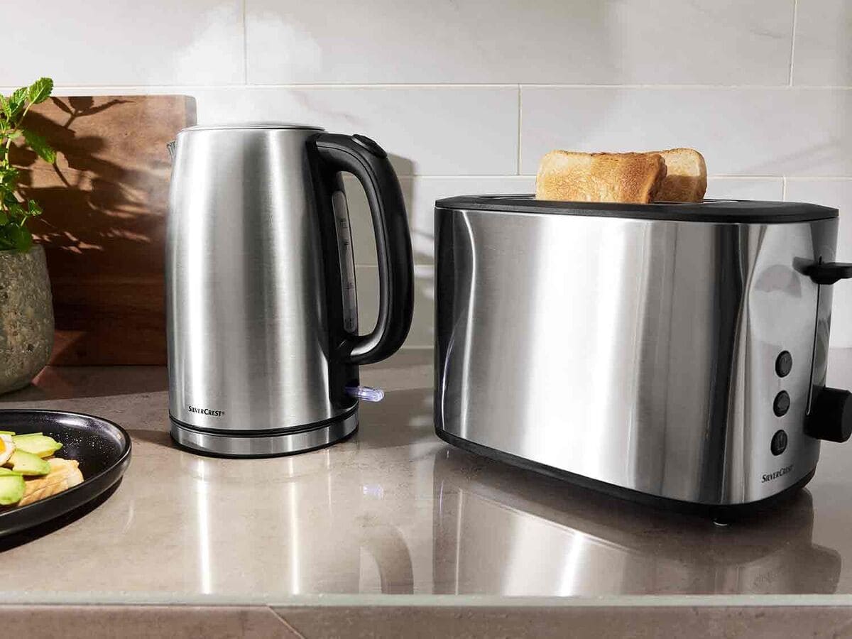 Tostadora con doble ranura y potencia de 980 W