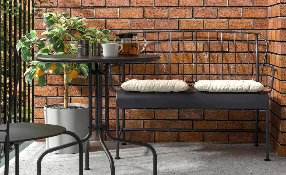 LÄCKÖSofá 2 plazas exterior de Ikea