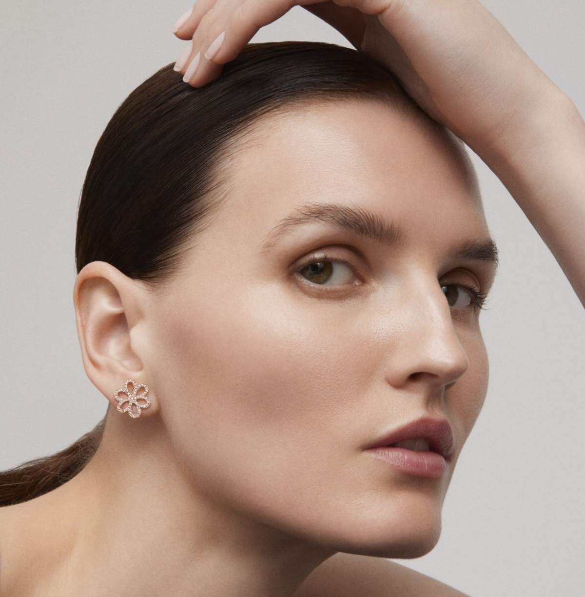 Pendientes de oro rosa con diamantes TOUS ATELIER