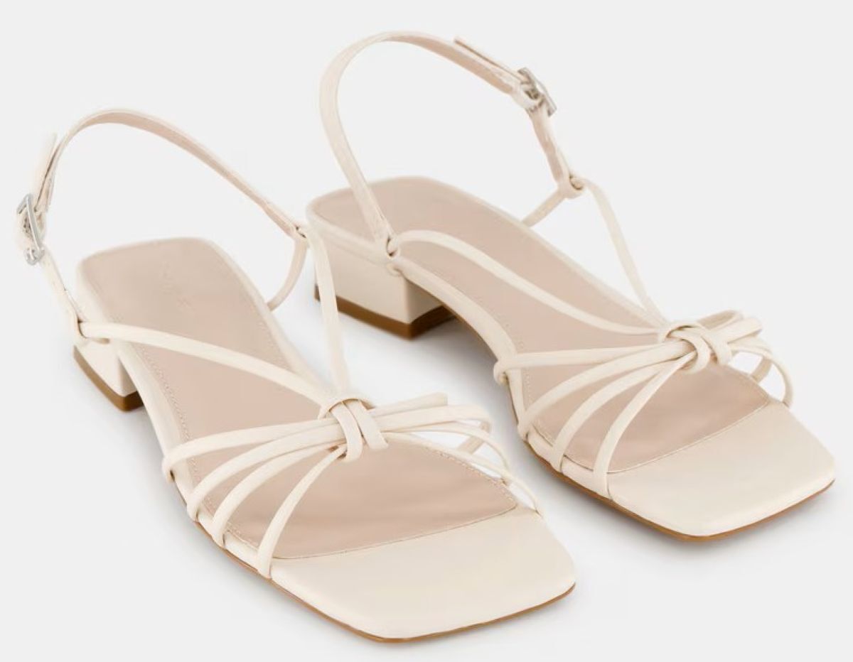 Sandalias con tacón y tiras con nudo Tintoretto de El Corte Inglés