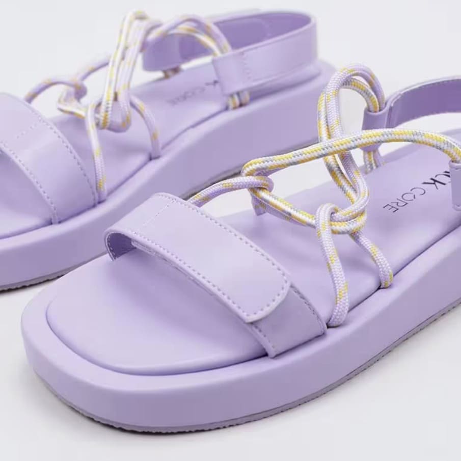 Sandalias Surf Mujer Krack Core UPOLU Lila en Decathlon