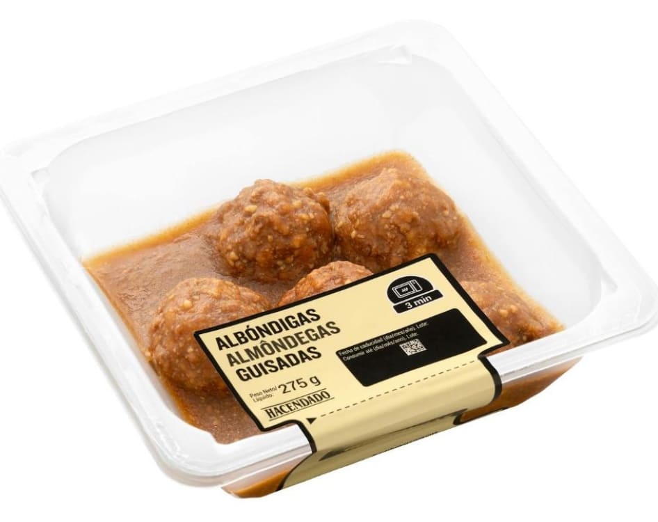 Albóndigas guisadas Hacendado