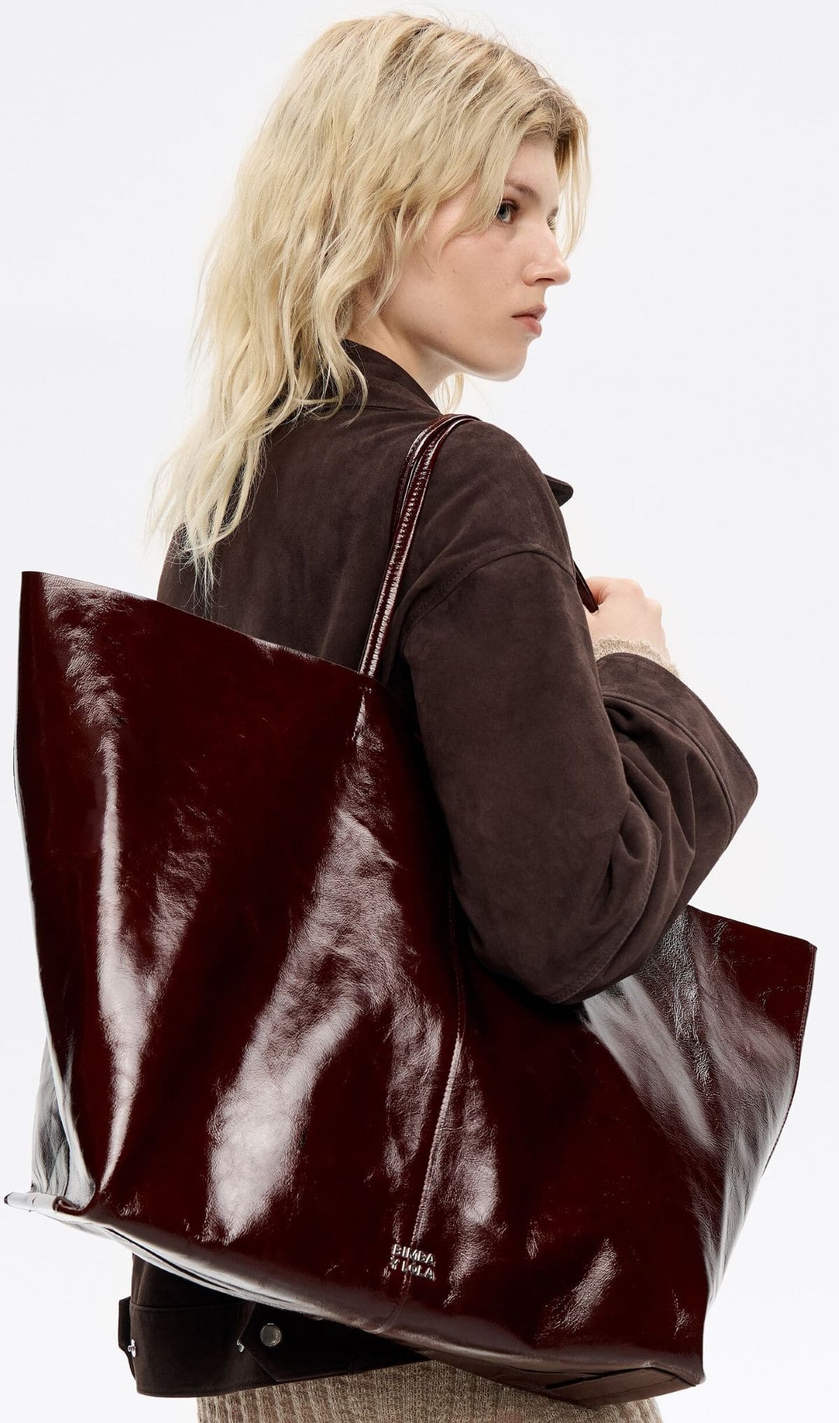 Bolso shopper maxi piel de Bimba y Lola