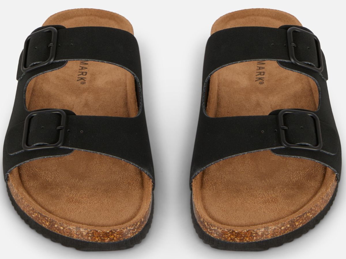 Sandalias doble tira y plantilla de corcho de Primark