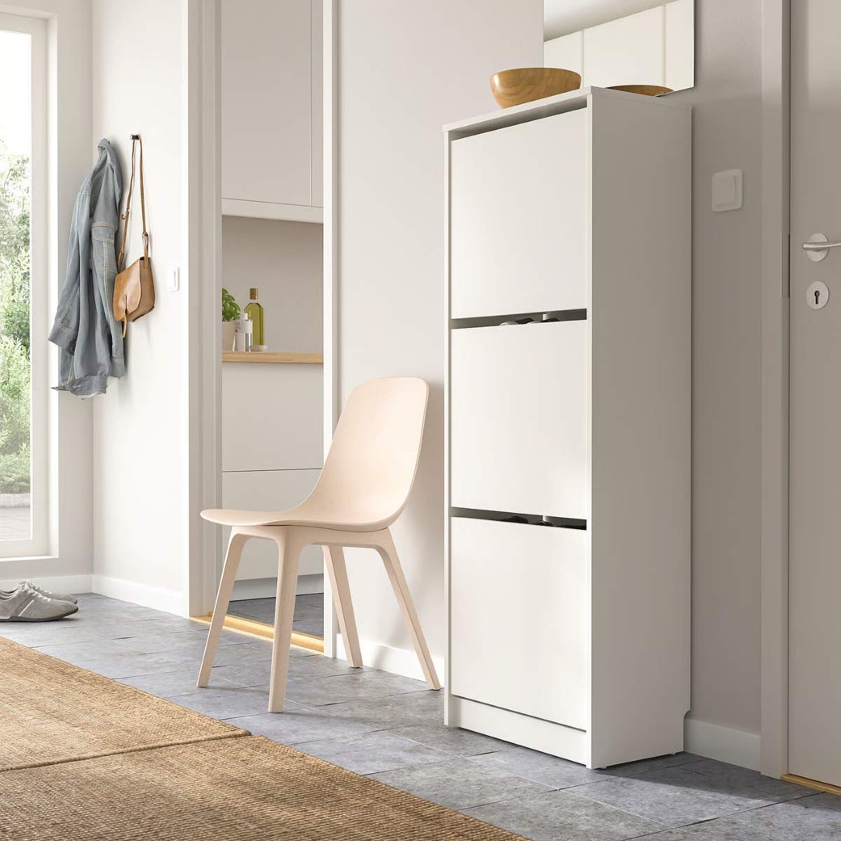 Zapatero con 3 compartimentos BISSA