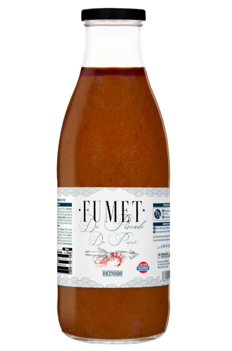 Fumet caldo de pescado Hacendado