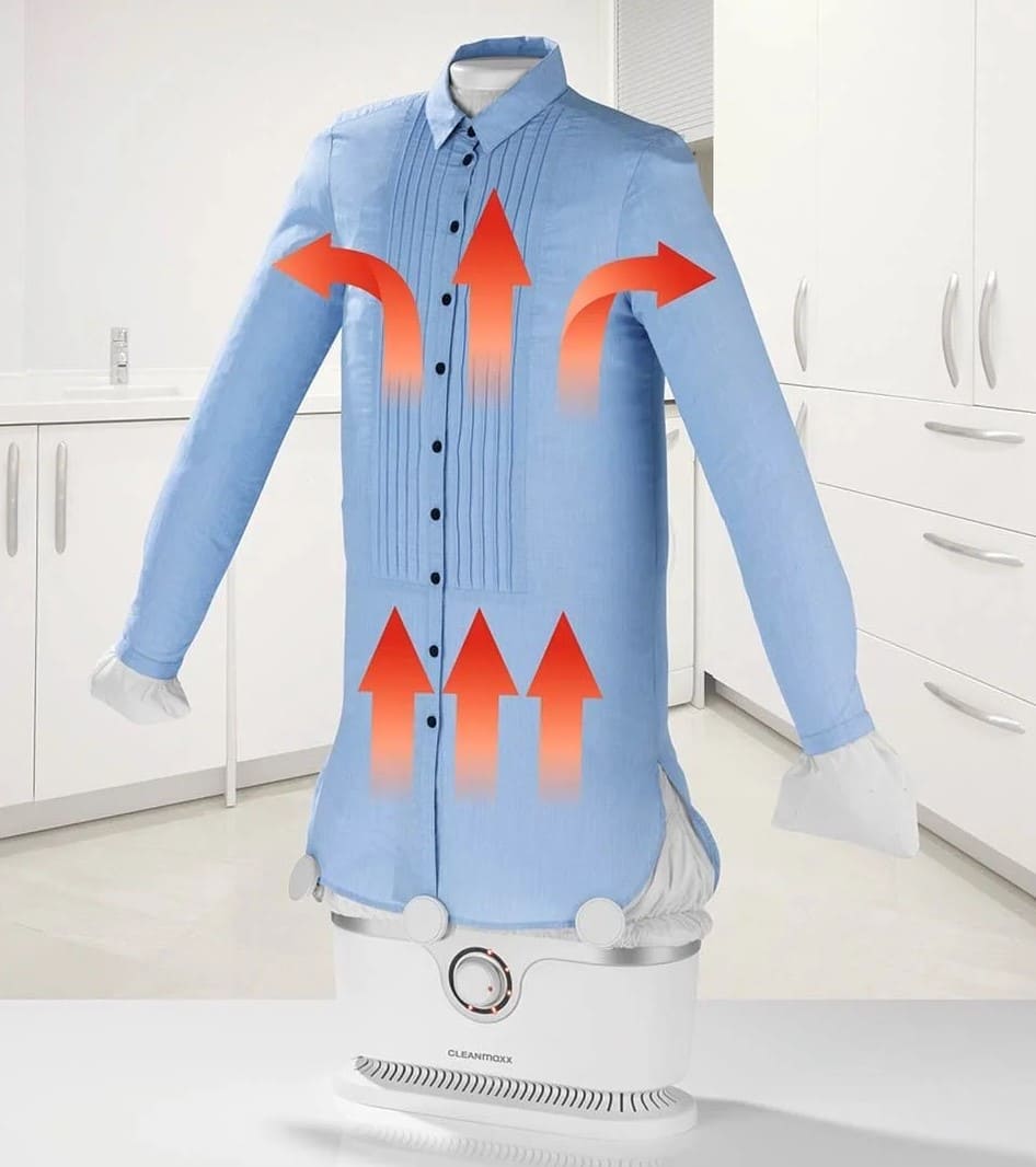 Planchador de camisas y blusas de 1800 W Cleanmaxx (3)