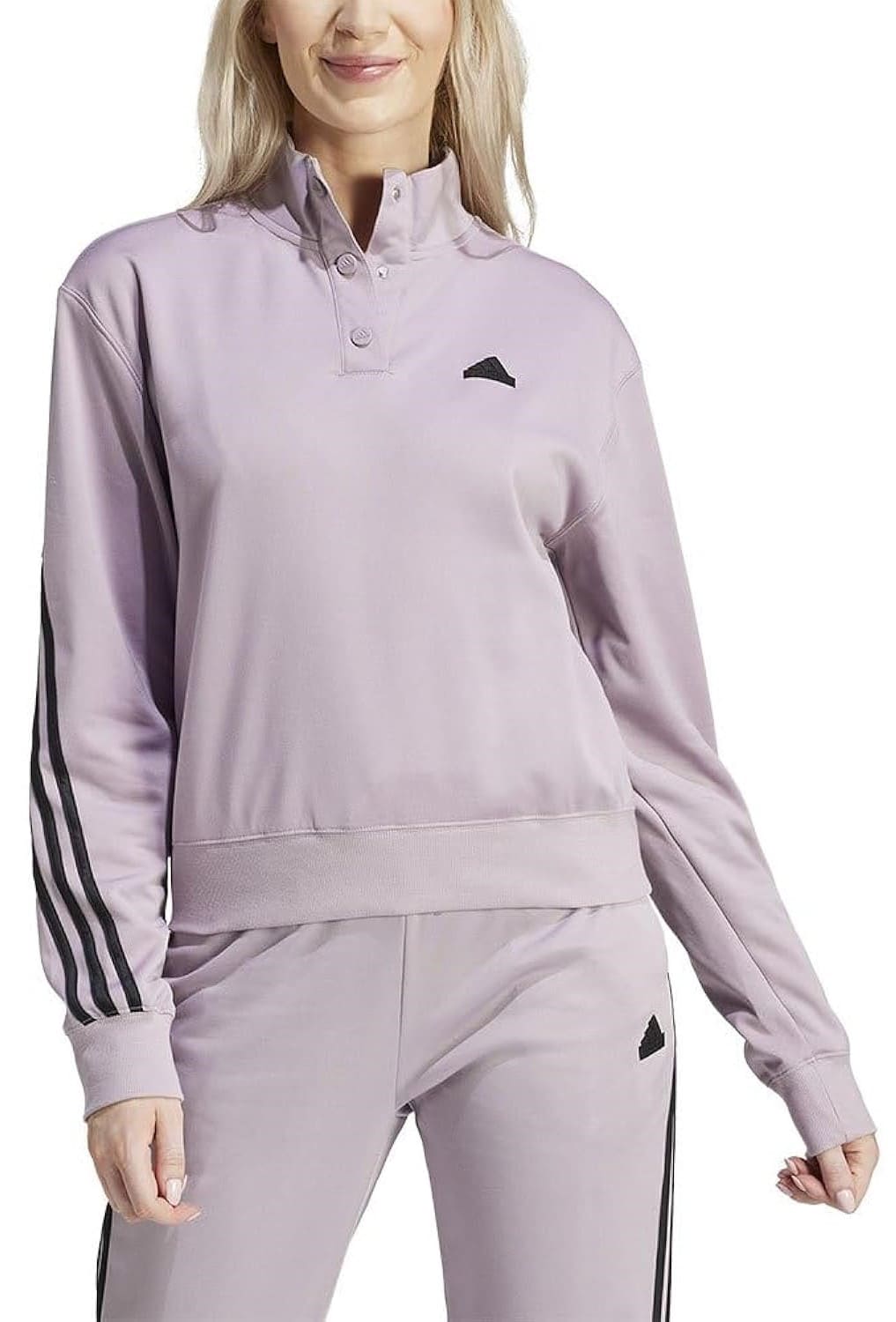 Chaqueta deportiva Adidas con broches superiores