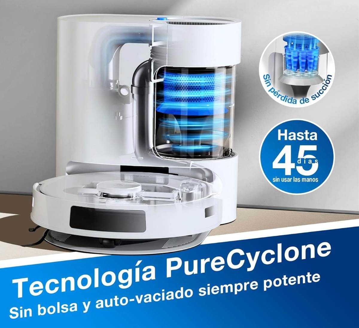 ECOVACS DEEBOT N20 Plus Robot Aspirador y fregasuelos en Amazon