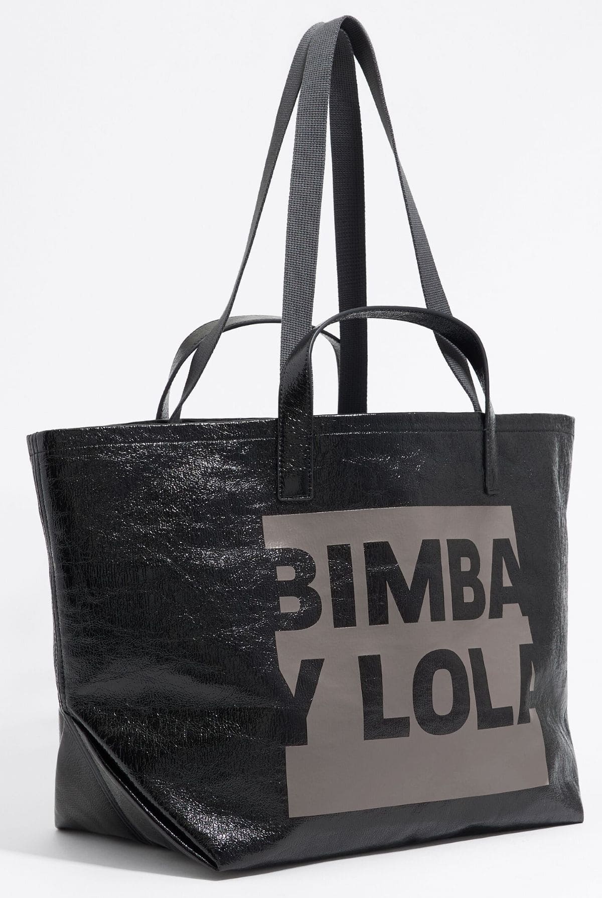 Bolso shopper grande negro de Bimba y Lola