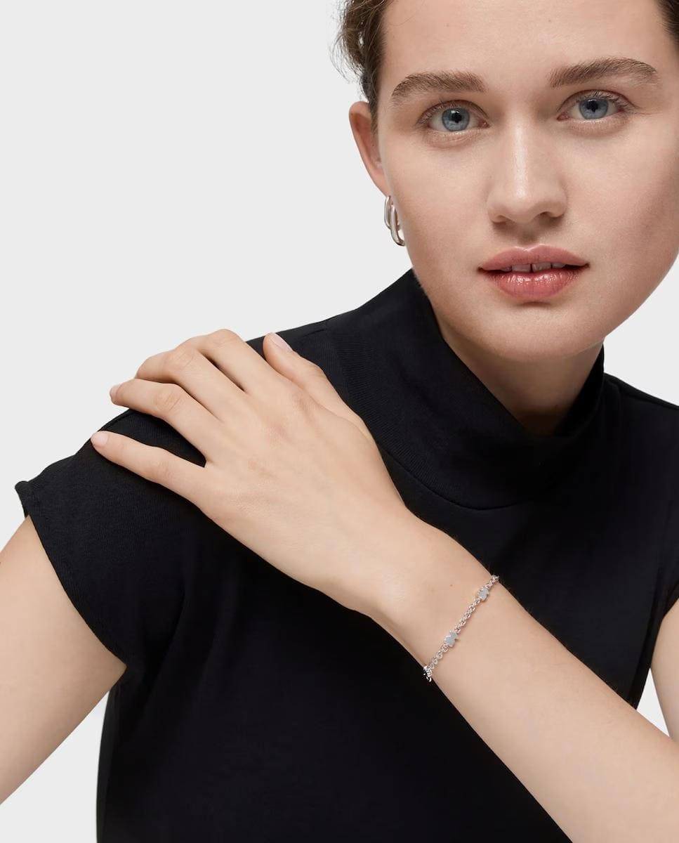 Pulsera Sweet Dolls cadena de plata con osos