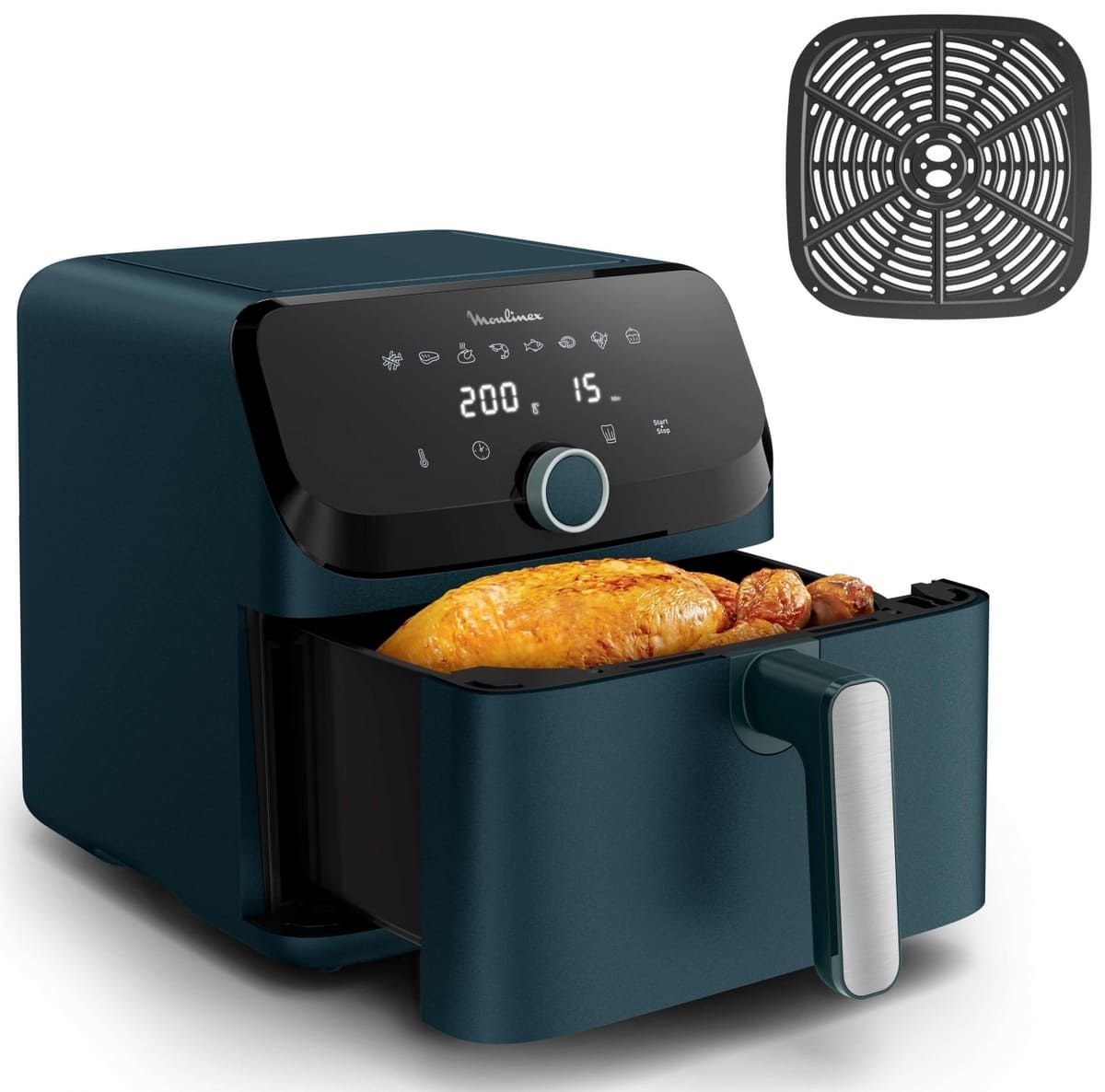 La freidora de aire sin aceite Moulinex EZ8554 con 2020 W en Carrefour