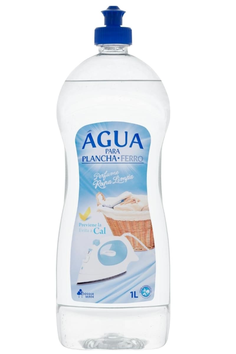 Agua para plancha Bosque Verde perfume ropa limpia