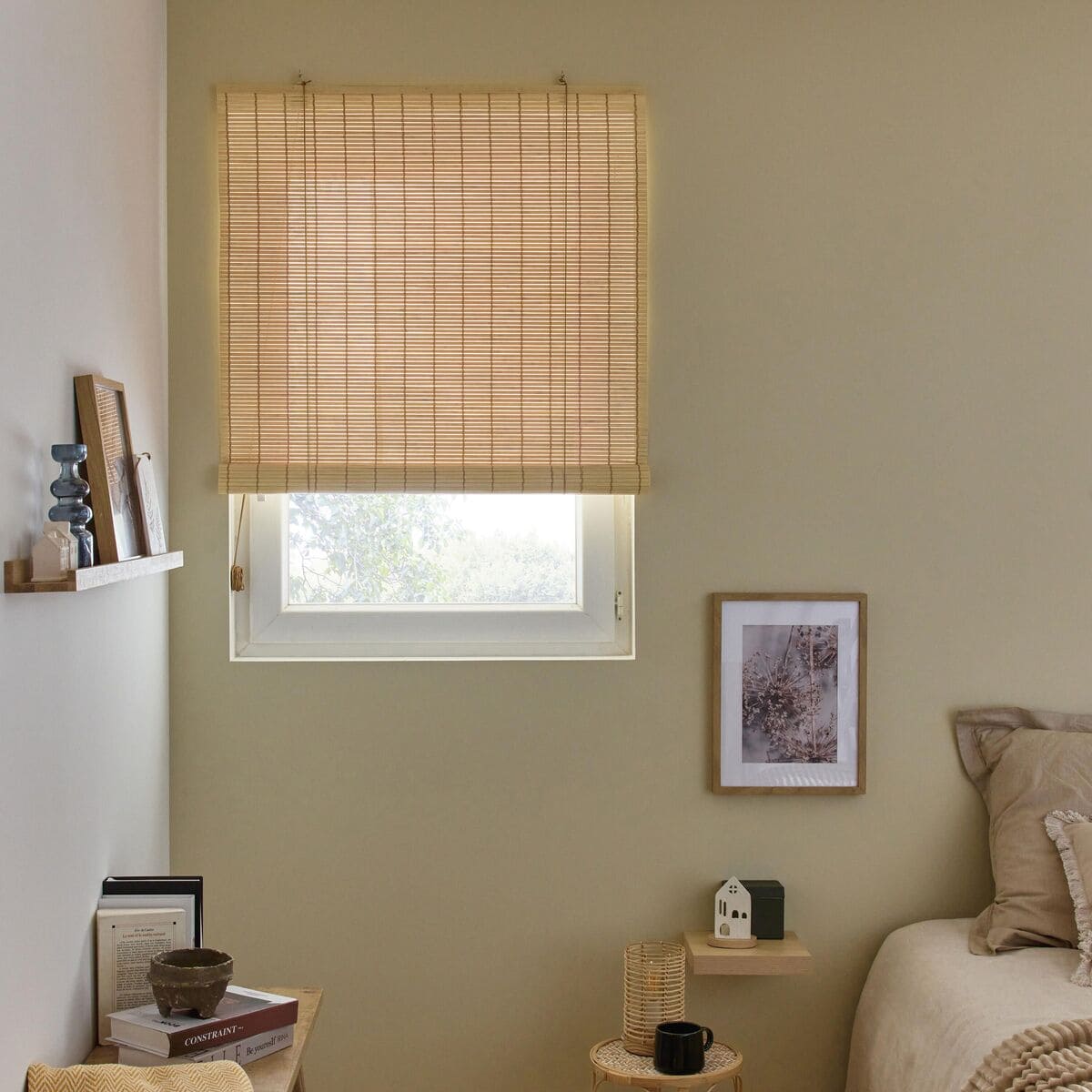 Estor enrollable translúcido Slats Hatha, INSPIRE